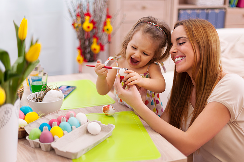 Children learning and playing at Aunt K's childcare and preschool in Bushnell Florida
