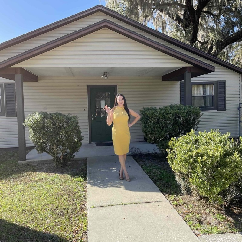 Kathleen — Aunt K — owner of Aunt K's Bullfrogs and Butterflies childcare center in Bushnell Florida
